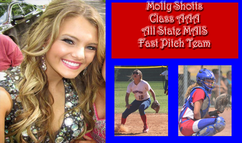 Shotts Chosen to All State MAIS Fast Pitch Team