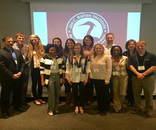 Southern Miss Luckyday Program Accepts Best Practice Award