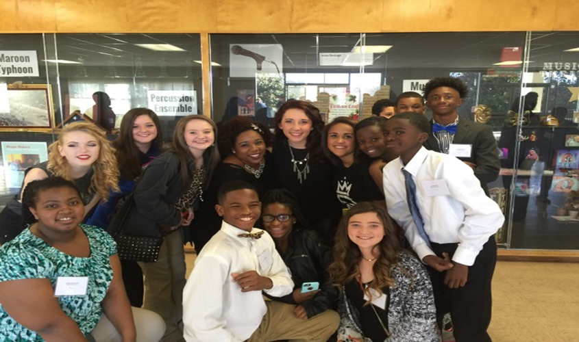 Magee Middle School Future Business Leaders attend Conference at Jones Junior College on February 4th