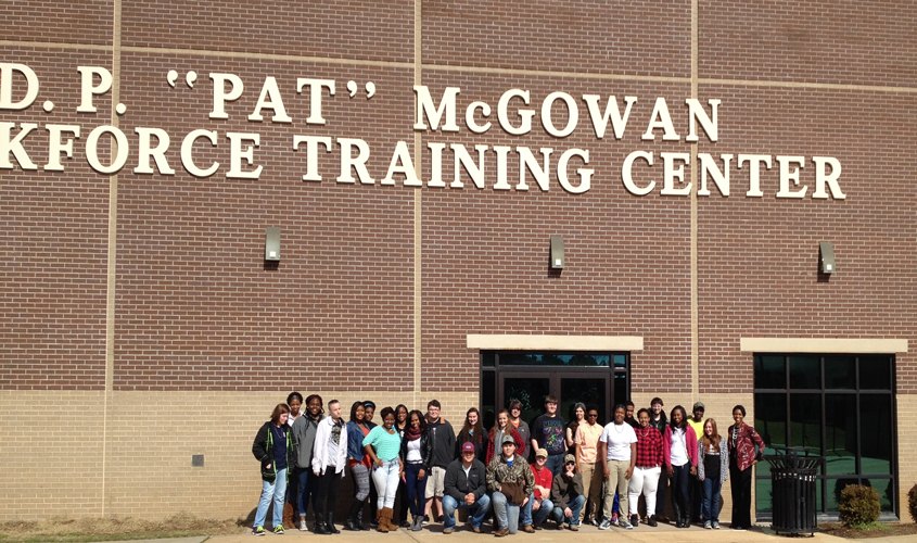 Simpson County Tech Students Visit Holmes CC Ridgeland Campus