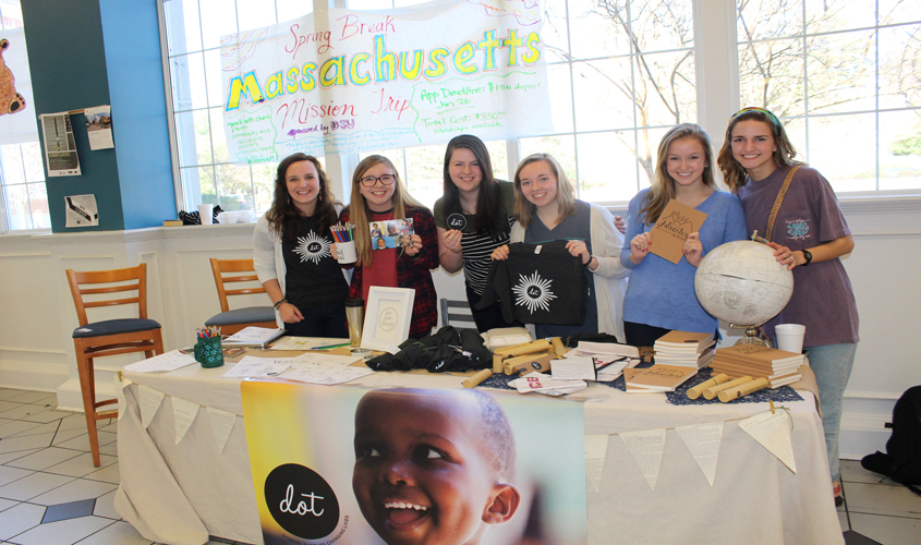 Dot Products Spotlights Coloring Books at Mississippi College