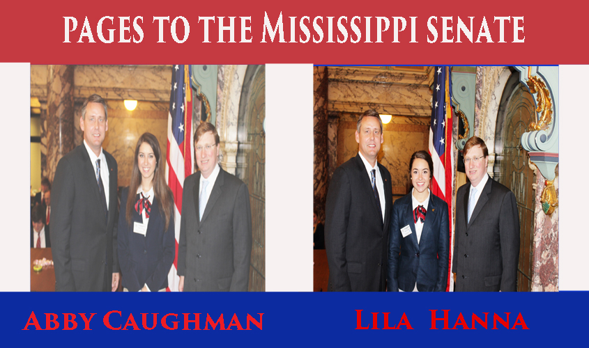 PAGES TO THE MISSISSIPPI SENATE