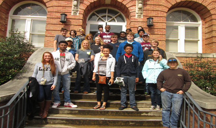 Tech Students Tour MSU