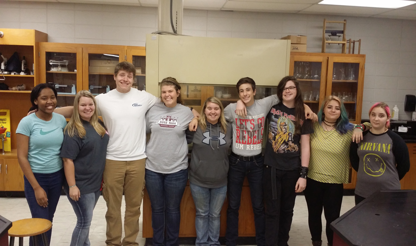 Students Advance to State Science Fair in Search of Donations