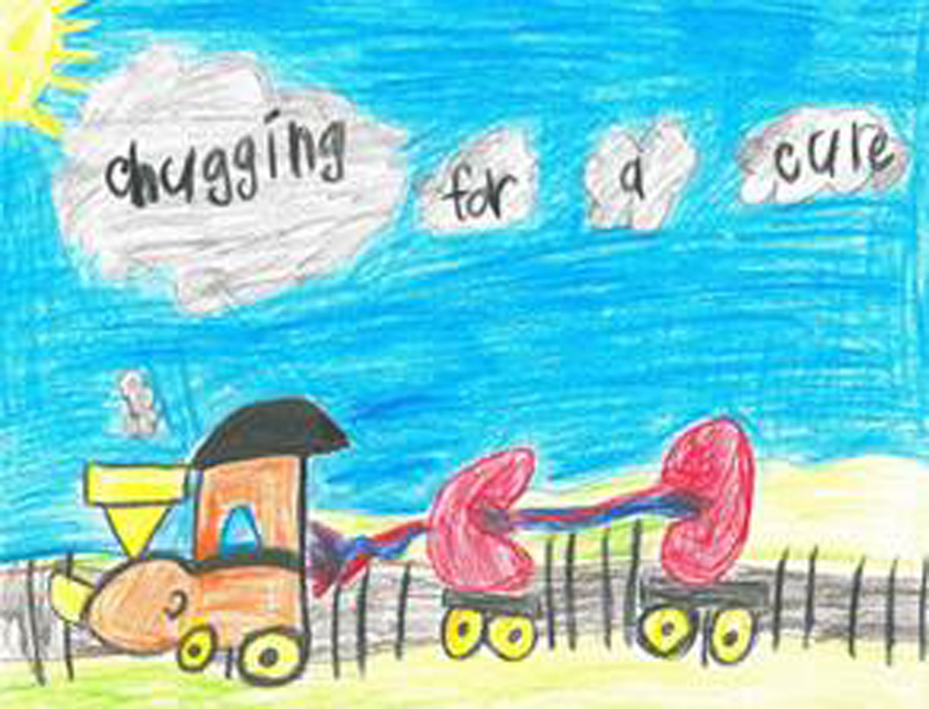 MAGEE CHILD’S DRAWING  FINALIST IN AMERICAN KIDNEY FUND’S NATIONAL CALENDAR KIDS ART CONTEST FOR PEDIATRIC KIDNEY PATIENTS