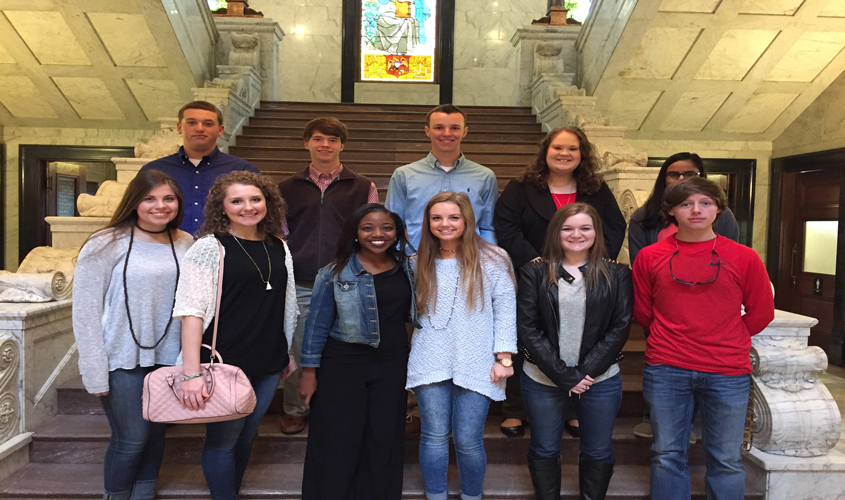Mayor’s Youth Council Tour Capitol