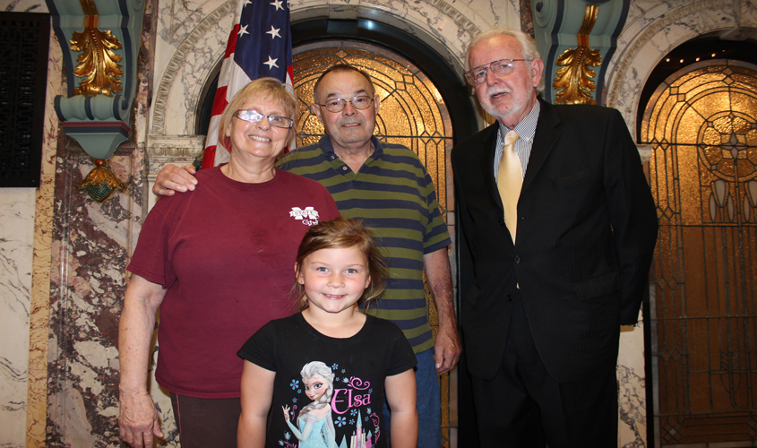 Chyanne Williams Visits State Capitol