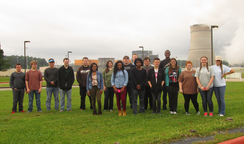 Students Tour Grand Gulf