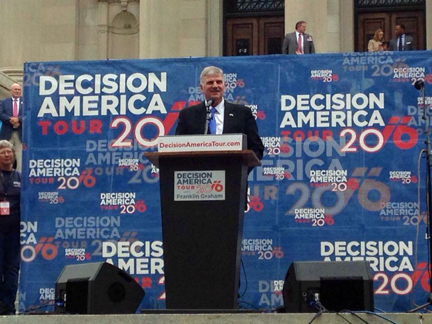Franklin Graham in Mississippi