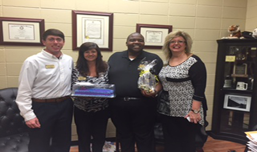 Priority One Bank Congratulates MHS Principal Robert Sanders