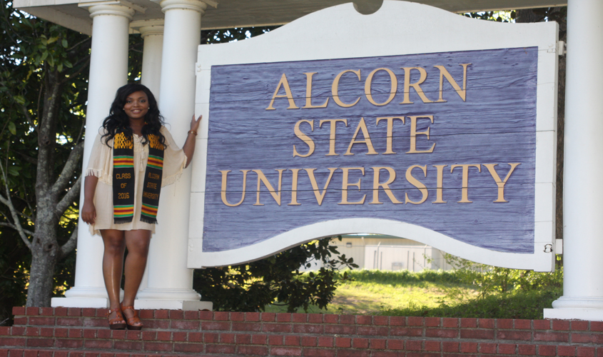 E’niya Dominique” Rowry Graduating from Alcorn