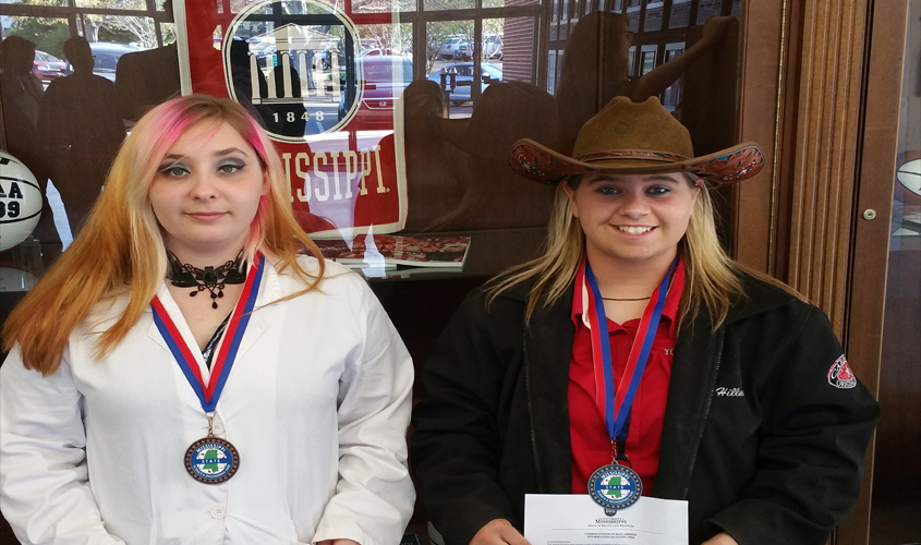 Mendenhall Students Place at State Science Fair