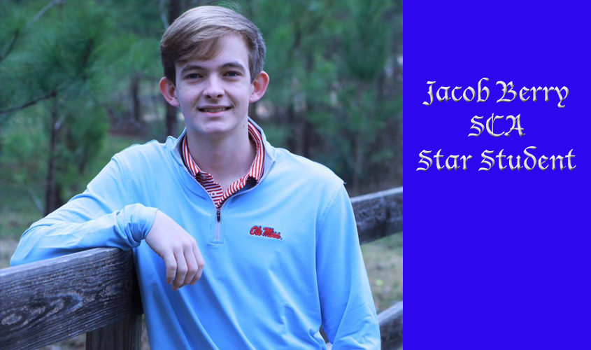 Jacob Berry SCA Star Student