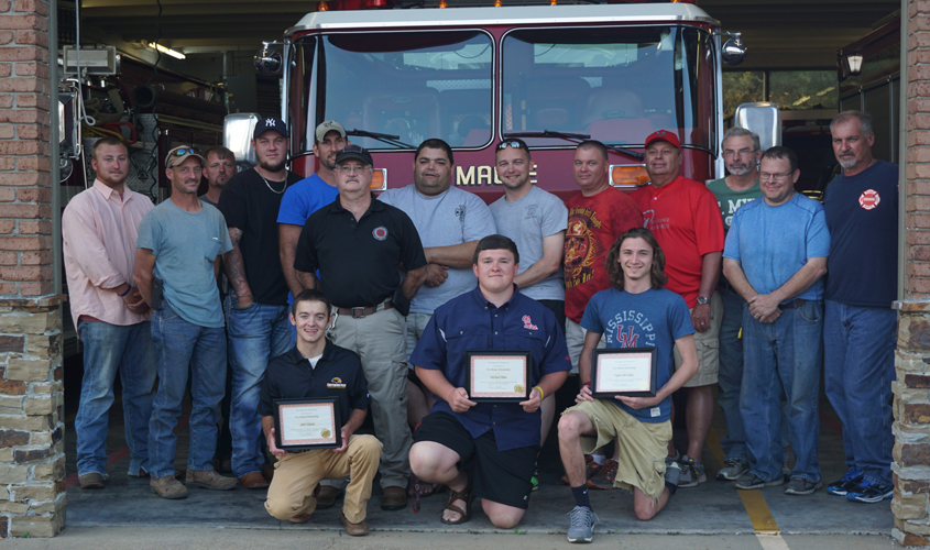 F. J. Dickey Fire Department Scholarship Awarded to 4 Seniors