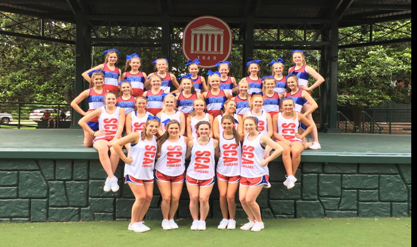 SCA Cheerleaders Off to A Great Start
