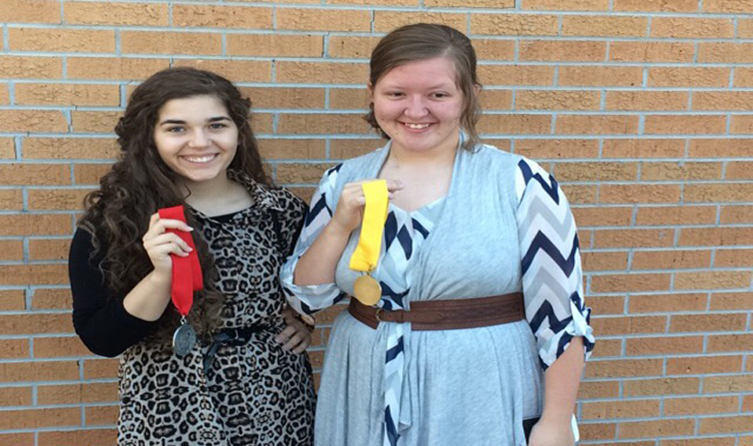 Students Receive Gold and Silver in Piano Competition