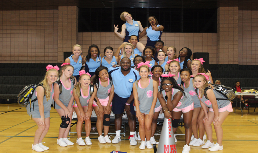 Day 2 Still Bright for Magee Cheerleaders