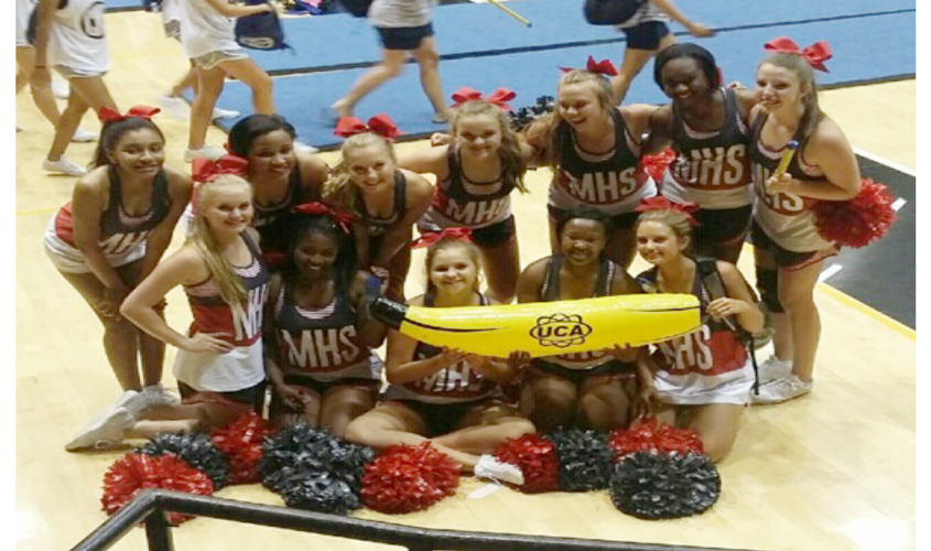 Magee High School Cheerleaders Off to Great Start at Camp