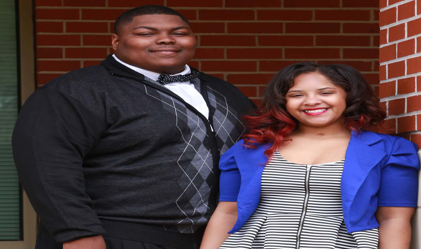 Cornelius Robinson and Amber Adams were elected 2015-2016 Mr. and Miss Copiah-Lincoln Community College at the Simpson County Center.