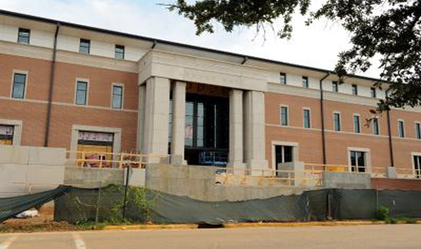 New College of Nursing Building at Southern Miss Nears Completion