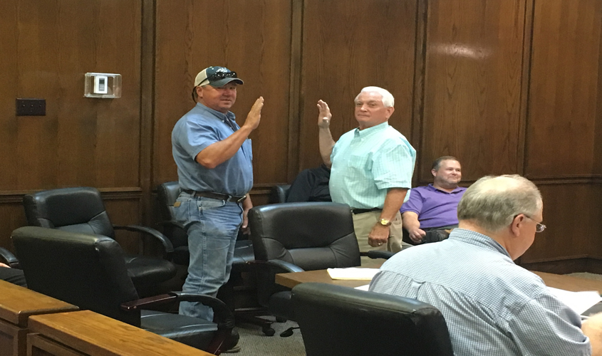 Ben Warren, Road Manager, Sworn In