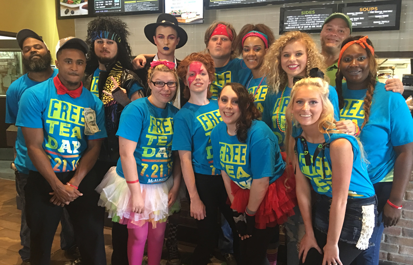 Fun Day Tea Day @ McAlister’s