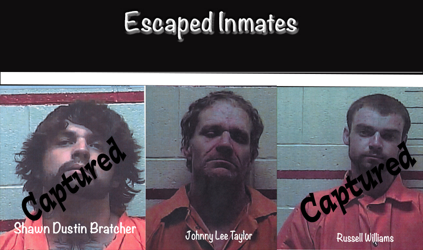 Escaped Inmate Shawn Dustin Bratcher Is In Custody