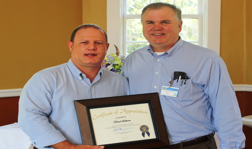 David Sullivan Retires from Boswell Regional Center