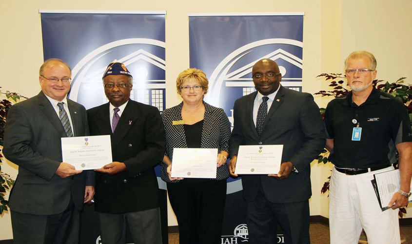 Co-Lin designated Purple Heart College