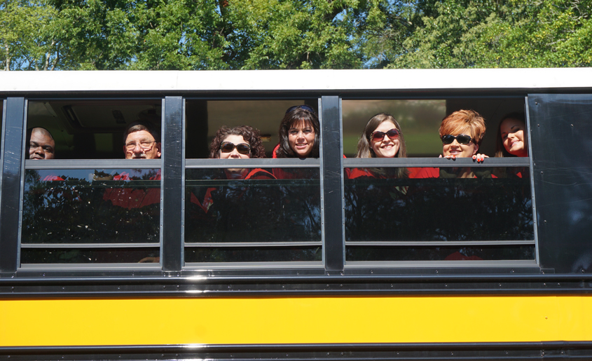 The Wheels on the Bus Go Round and Round!