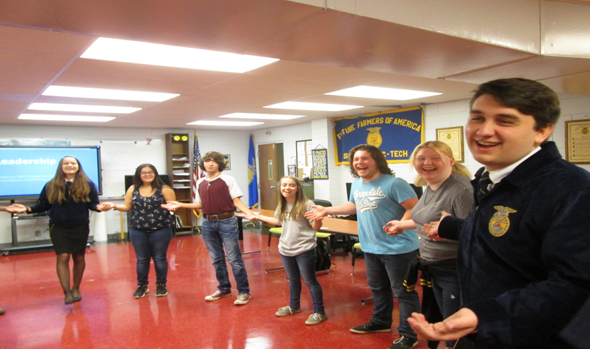 State Officers Speak to Tech Center Students