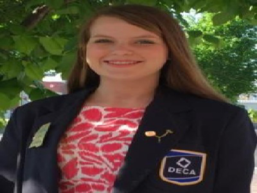 Katie DeRouen  Mississippi DECA’s President