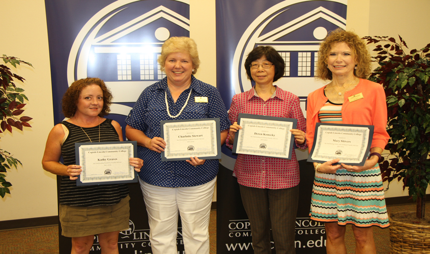 Copiah Lincoln Community College Outstanding Advisors