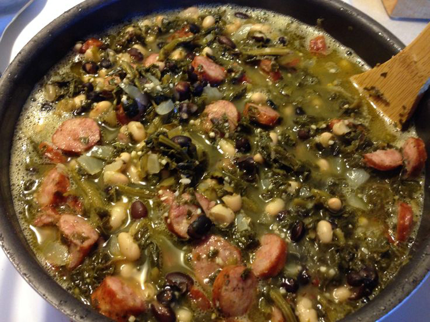Turnip Green Soup