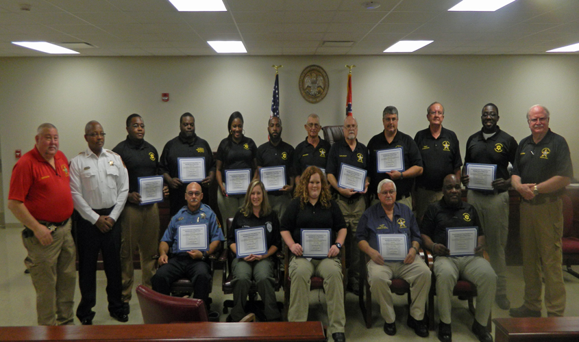 SO Offers 1st Graduating Detention Office Jail Class