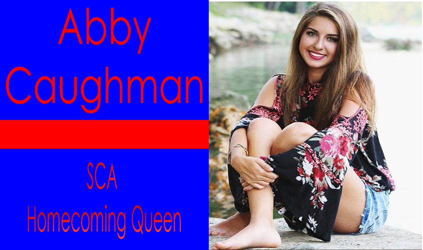 Abby Caughman Chosen SCA Homecoming Queen