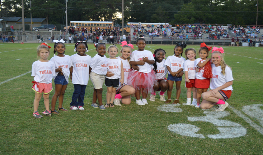 Magee Mini Cheer Camp Girls Perform