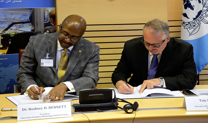 Center for Spectator Sports Safety and Security Signs Agreement with INTERPOL