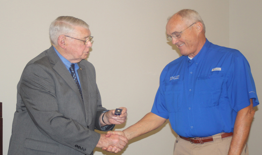 Ammann Honored for Years of Service with Co-Lin