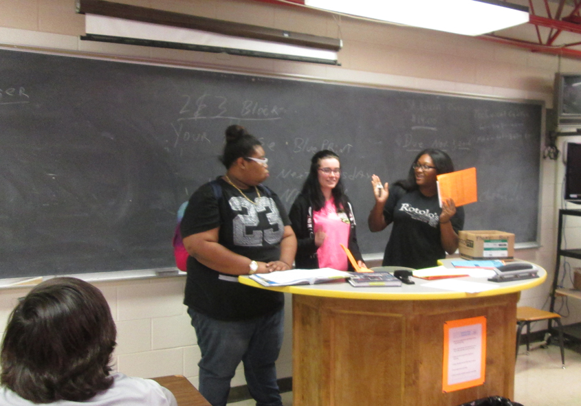 Tech Students Give Public Service Announcement