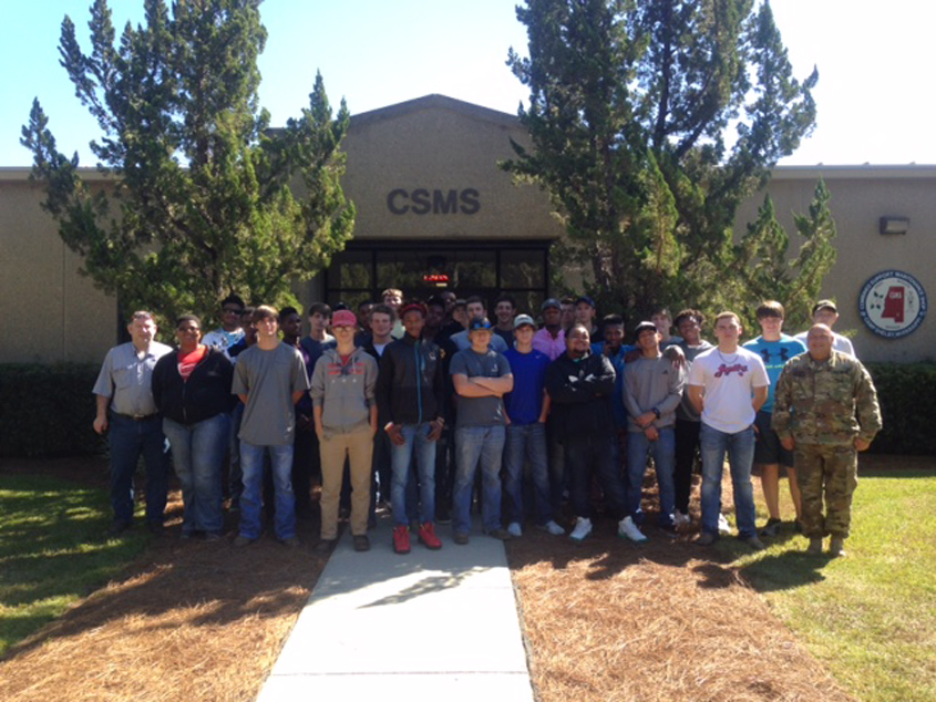 Tech 2nd Year Students Camp Shelby
