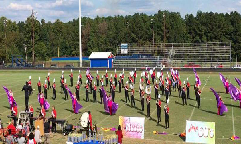Magee Band Competes in Marching Contest