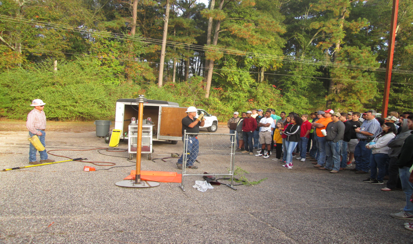 Entergy Conducts Demonstration for Tech Center