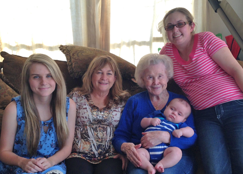 5 Generations on 2 Sides of the Family!!!