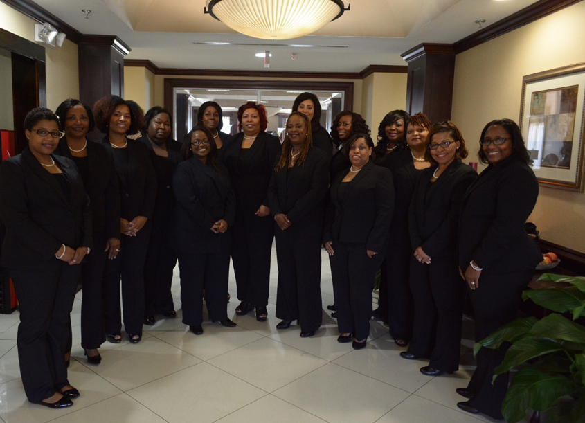 Chartering ceremony day, November 19 for Chi Eta Phi Sorority
