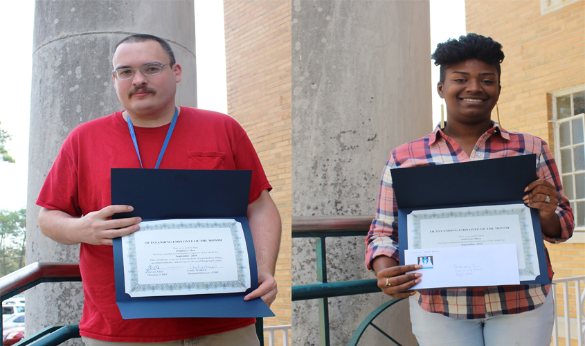 Boswell Regional Center Recognizes Employees of the Month