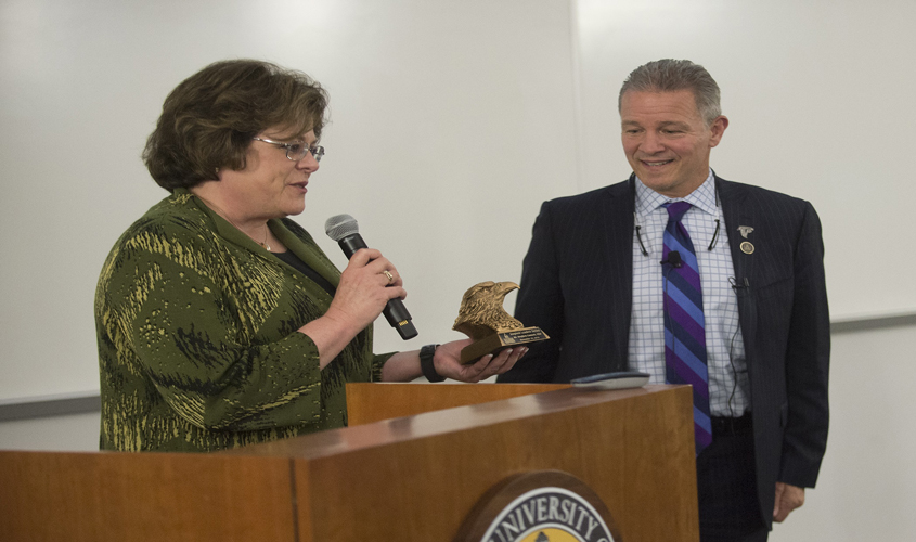Sport Management CEO Shares Leadership Insights with USM Students