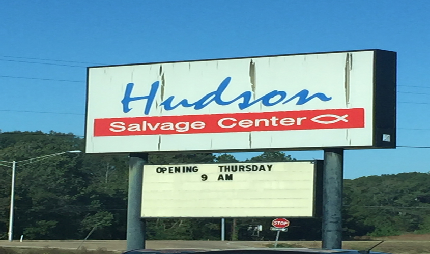 Hudson Salvage Center Is Back
