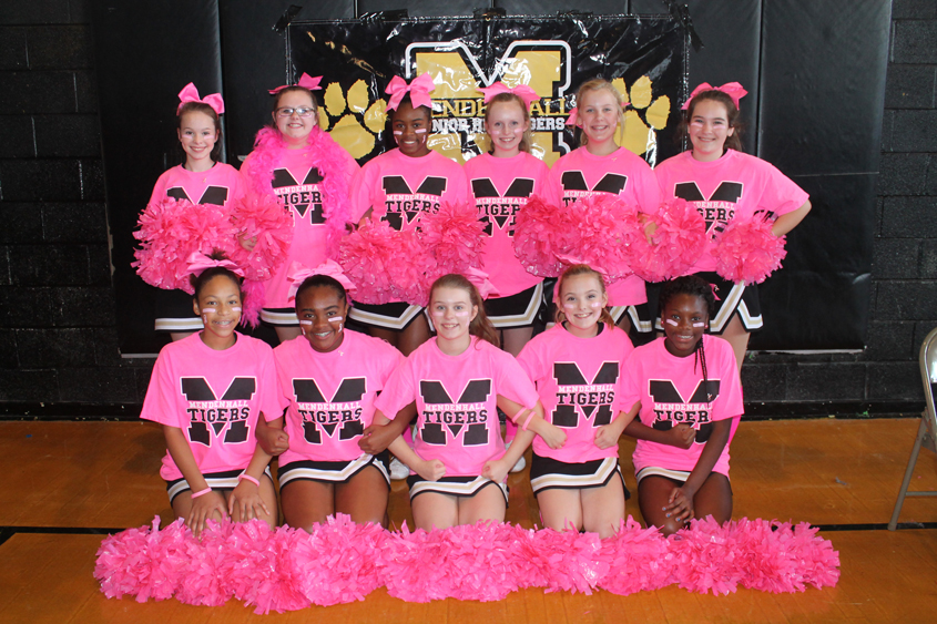 Mendenhall Jr High Pink-Out-Pep Rally