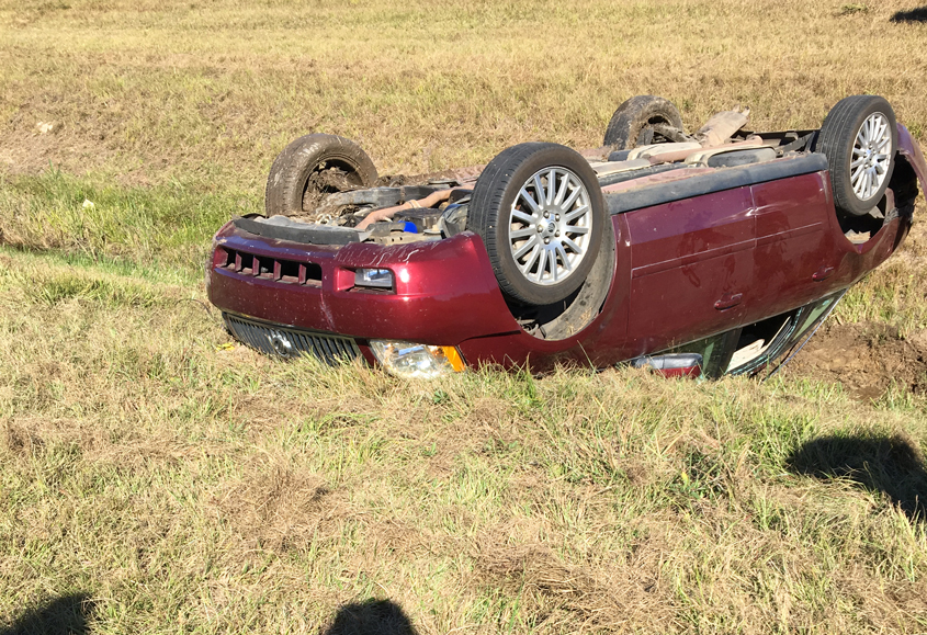 Wreck on Highway 49